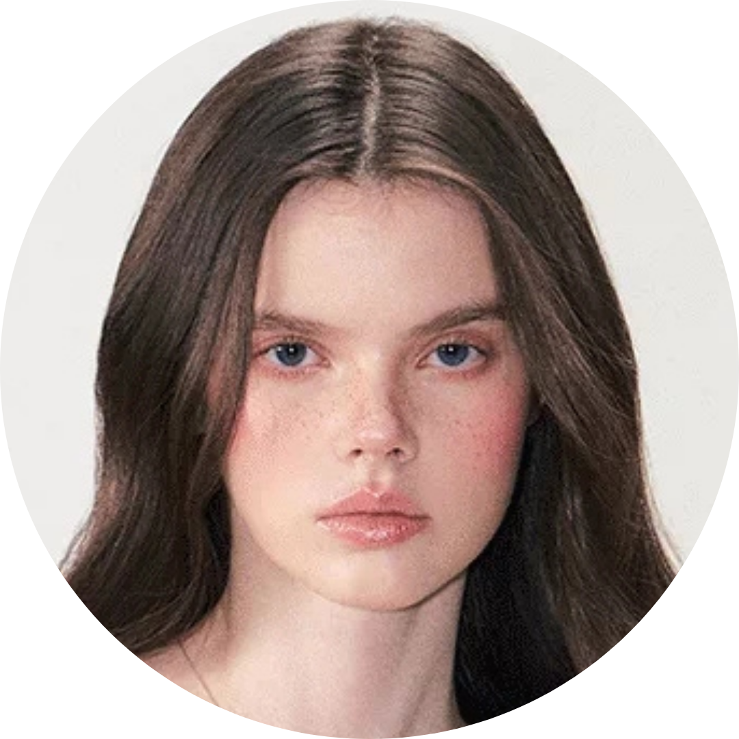 Polka Collage Bodycon Mini Skirt