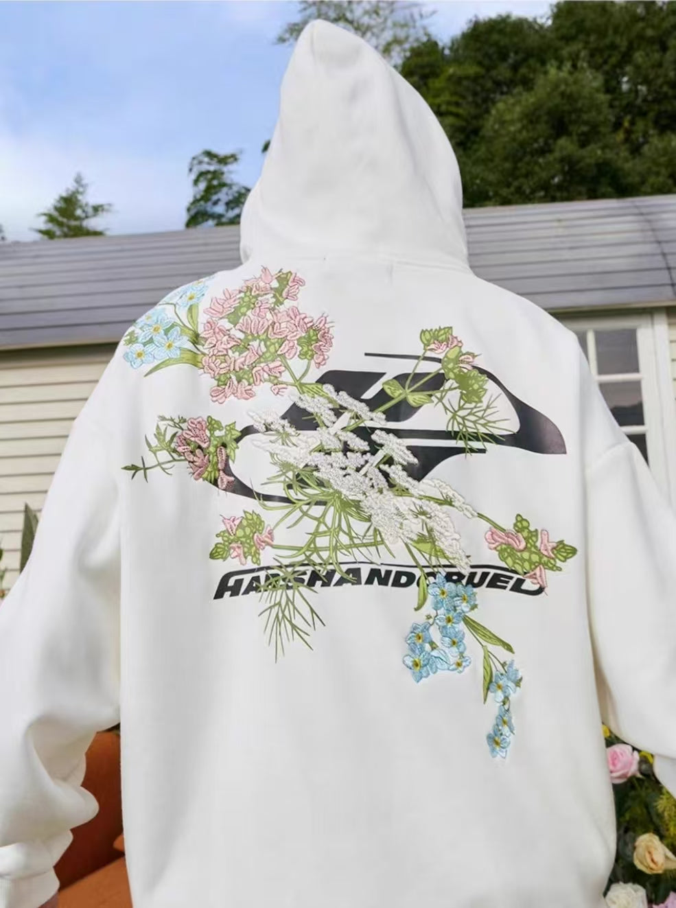 Old School Embordianry Cleanfit Hoodie