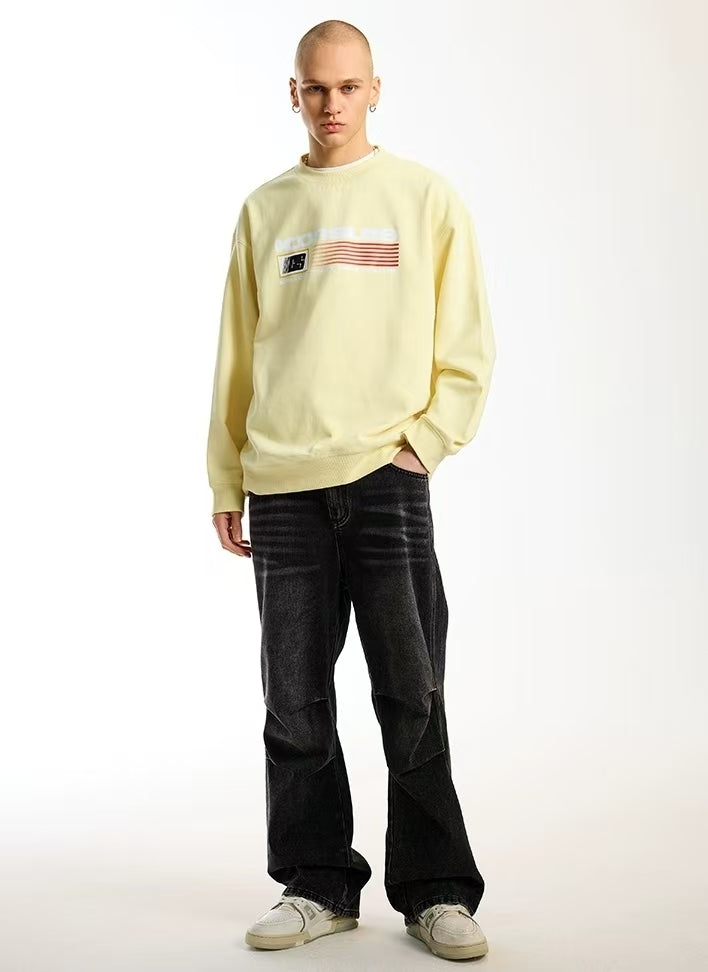 American-school style sweatshirt