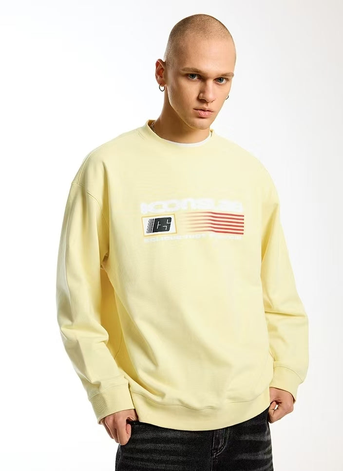 American-school style sweatshirt