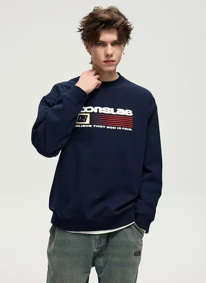 American-school style sweatshirt