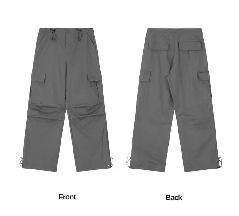 Urban Utility Cargohose mit weitem Bein